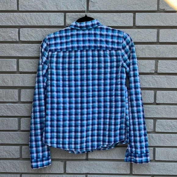 Hollister Plaid Seersucker Button Down SzS - Picture 8 of 8